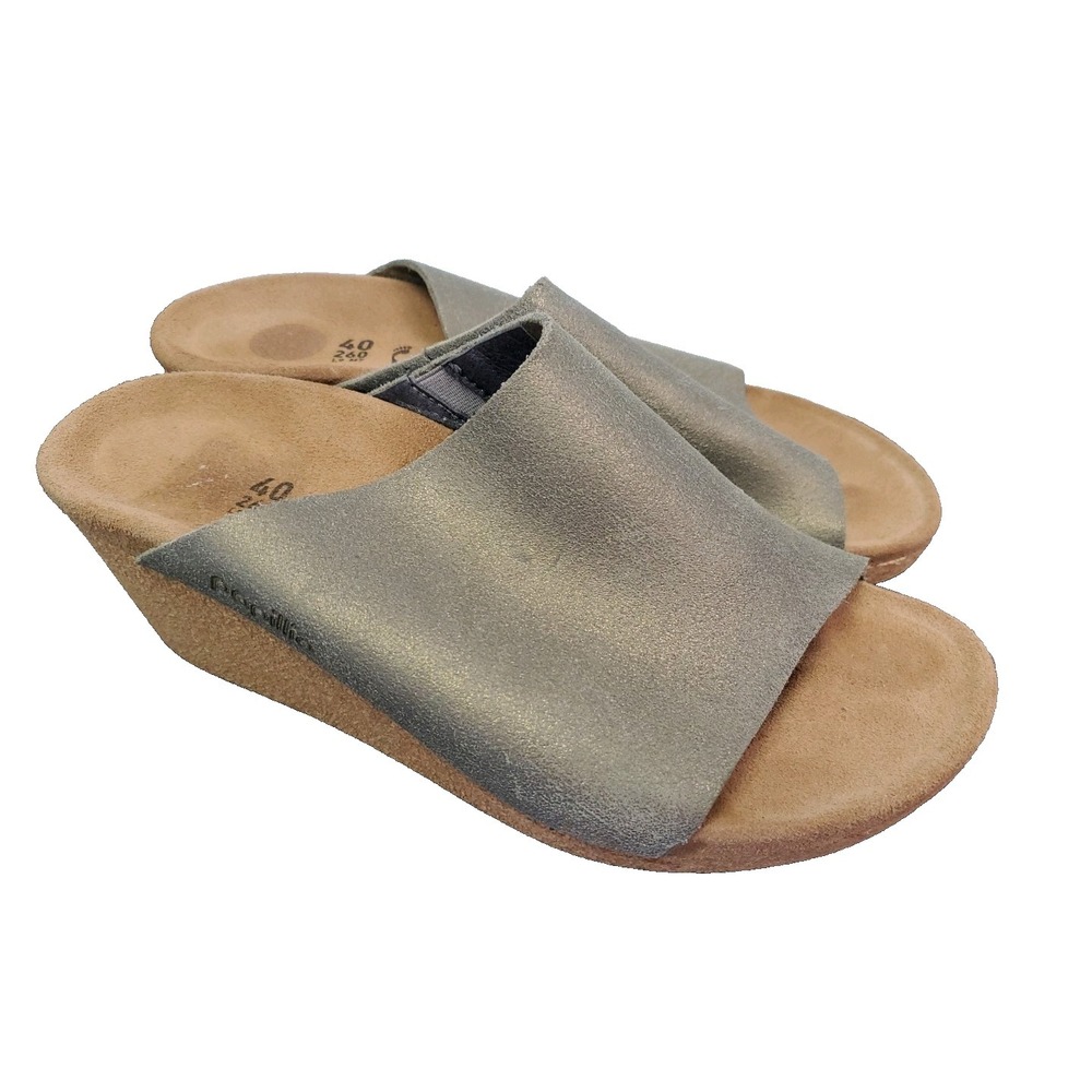 Birkenstock Papillio Namica Women's Open Toe Cork Wedge Sandals Size 40